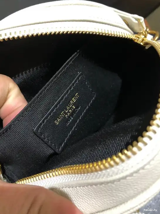 BAG VINYLE ROUND CAMERA YSL 0627